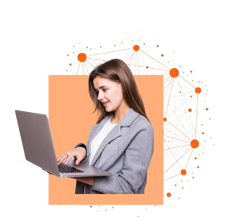 Girl with Laptop